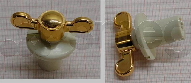 MANOPOLA DORATA PER FORNO SMEG SI800 SE800 S890 694971484 - Foto 11