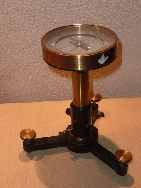 Altes Galvanometer - Kompass / Tangent Galvanometer (?)