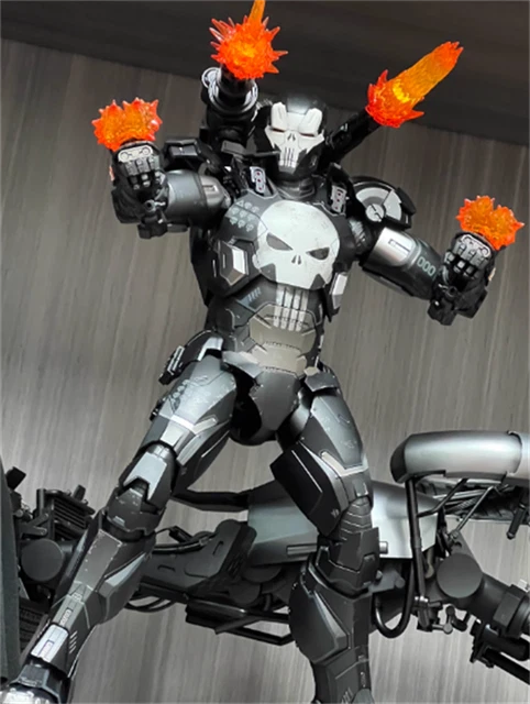 Hot Toys 1/6 Marvel Future Fight The Punisher War Machine Armor Figure VGM33D28 3