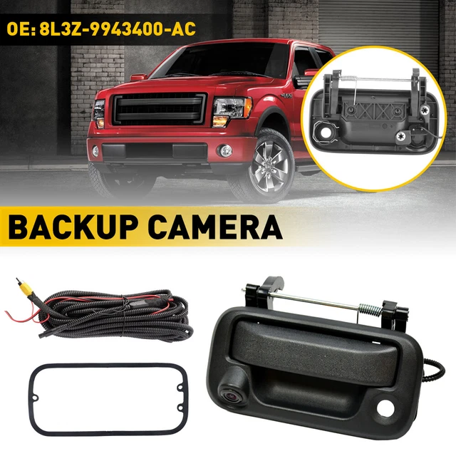 Fit For 2004-2014 Ford F150 F250 F350 F450 F550 Tailgate Handle w/ Backup Camera