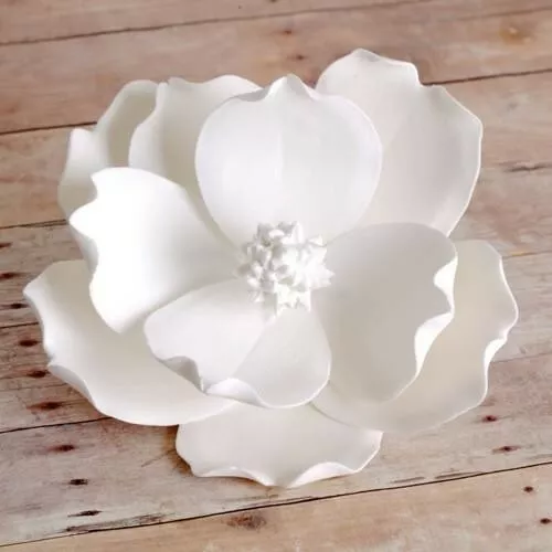 Magnolia Goma Pasta Gumpaste Flor Fondant Azúcar