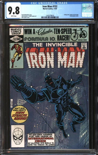 Iron Man (1968) #152 CGC 9.8 NM/MT