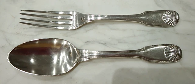 Cuillère, Ensemble de couverts, Fourchette (22) - Argent - Catawiki