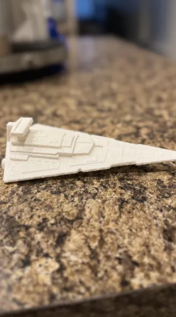 Impreso en 3D Star Wars Star Destroyer 6 pulgadas de largo