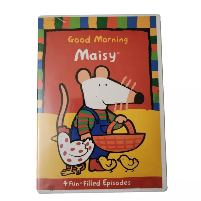 MAISY: GOOD MORNING Maisy DVD 2004 4 Episodes Counting ABCs Colors ...