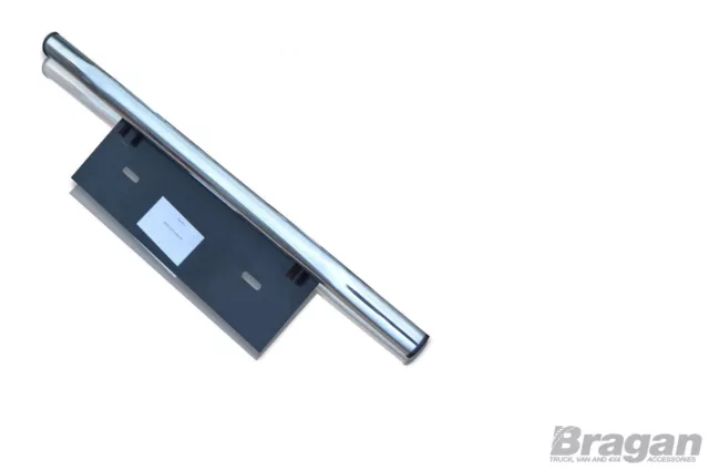 Number Plate Light Bar For Mitsubishi L200 Triton 2005 - 2012 Polished Aluminium