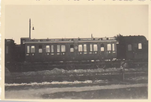 FOTO  Eisenbahn Personenwagen 3.Kl.  32 231    ca.8x10  (G4456)