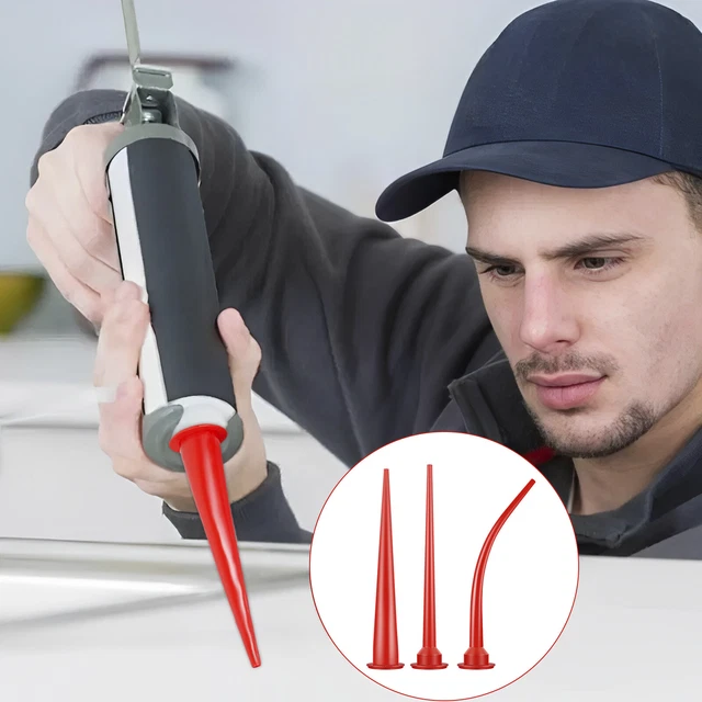 CAULKING NOZZLE CAULK Nozzle Applicator Sausage Caulking Extension Tool