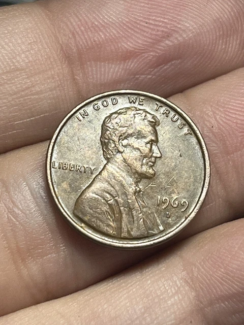 1969-S 1C RD Lincoln Cent