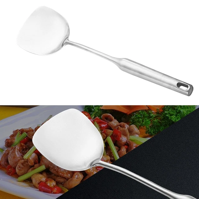 HANSGO Lot De 3 Spatules De Cuisine En Bois, 30,5 Cm, Ensemble D'ustensiles De Cuisine En Bois Marron Foncé Pour La Cuisine, Le Mélange, La Friture, Le Mélange Et Le Saut