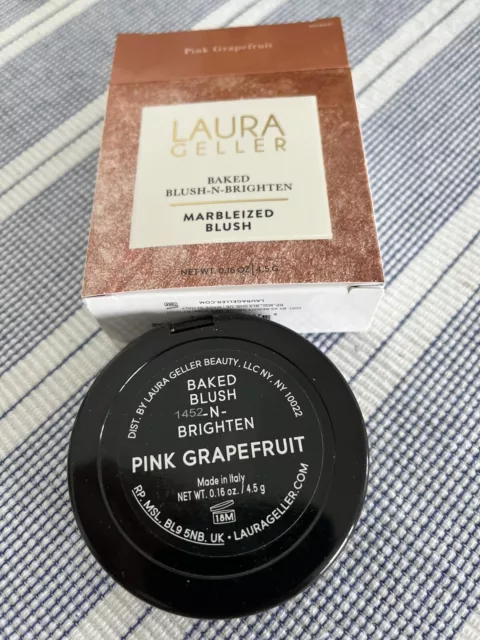 Laura Geller Baked Blush-n-Brighten Marbleized Blush - Pink Grapefruit RRP £30