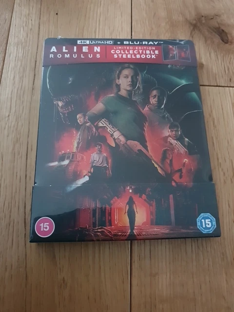 ALIEN: ROMULUS 4K Blu-ray Ltd Steelbook (2024) £34.99 - PicClick UK