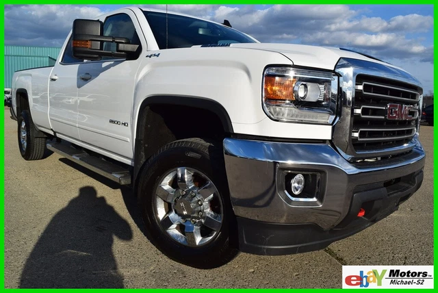 2018 GMC Sierra 2500 4X4 CREW K2500HD DIESEL SLE-EDITION(LONG BOX)