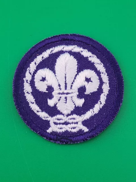 Cub Scouts World Crest Uniform Patch With Guaze Back BSA Boy Scouts America NEW