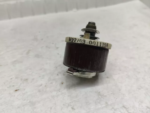 Amp M22/03.00111Sa Ohmite Variable Resistor