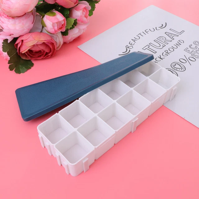 1Pcs 12 Grids Softcover Box Gouache Farbwanne Kunststoff DIY Malwerkzeug