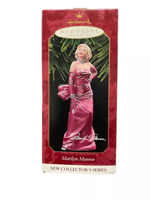 1997 Hallmark Keepsake Marilyn Monroe New Collector's Series Christmas Ornament