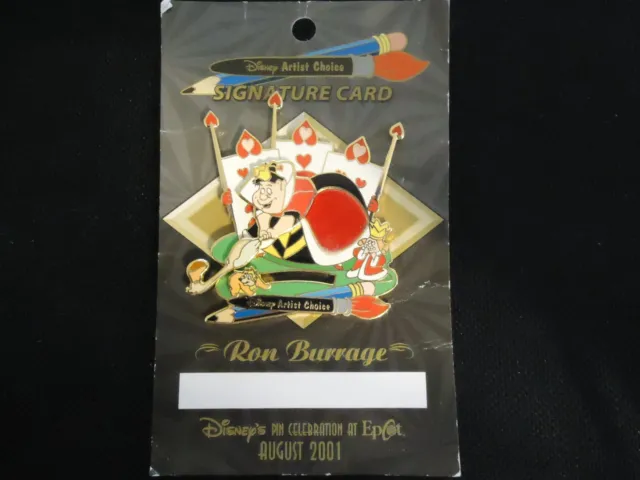 Disney Wdw Epcot Around Our World Artist Choice Queen Of Hearts Pin Le 1807/5000