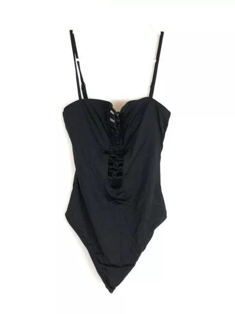 Oneill Women's Black Saltwater Strappy One Piece Womens Swimsuit Small