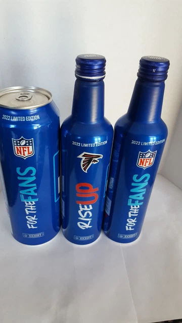 Bud Light * Falcons* 16 Oz Aluminum  & 25 Oz  & 16 Oz  For The Fans 2022 .Empty