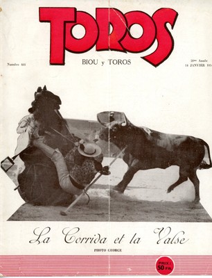 15 revues Toros 1951  Tauromachie Corrida Camargue Nimes 