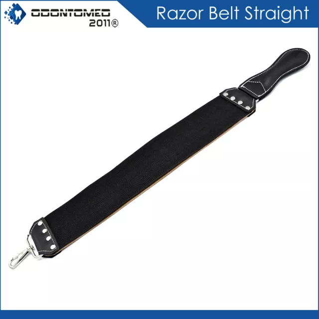 LARGE REAL LEATHER STROP BELT 20'' x 3'' STRAIGHT CUT THROAT RAZOR (BLT-25)