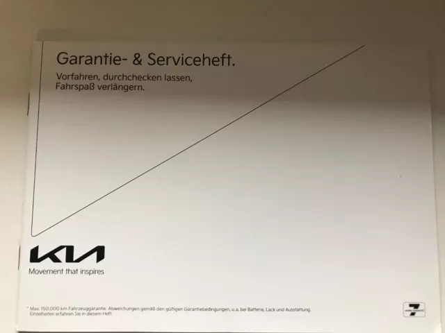 Kia Service Booklet 2023 Operating Instructions 2023 Maintenance Inspection Service Booklet Kia