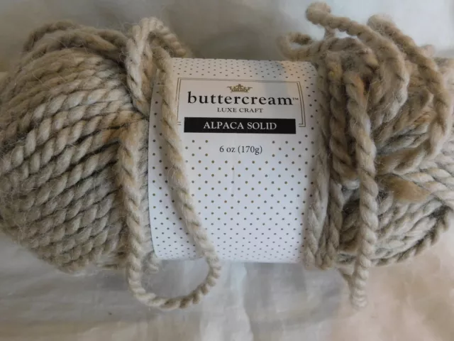 Buttercream Alpaca Solid Yarn