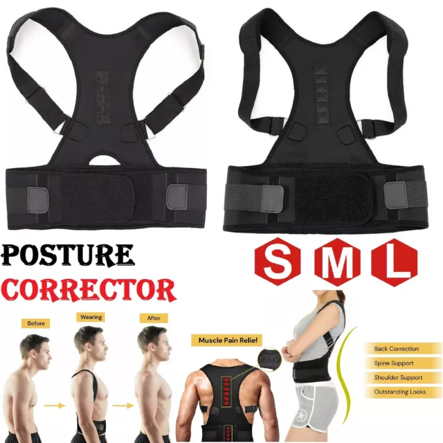 Posture Corrector Clavicle Support Back Straight Shoulders Brace Strap Correct