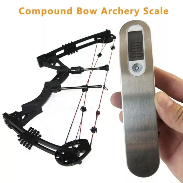 LED Display Bow Draw Weight Scale Handheld Digital Hanging Scale