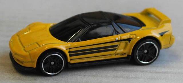 Hot Wheels 1990 Acura NSX gelb Sportwagen Sports Car Auto Mattel HW yellow ´90