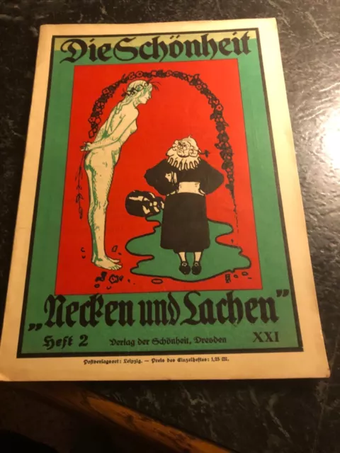 DIE SCHÖNHEIT Einzelheft 2/1925 KÖRPERKULT Nacktkultur LEBENSREFORM