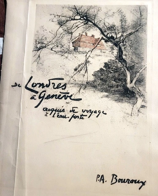 LOT 24 GRAVURES de Bouroux , livret de voyage EUR 99,00 - PicClick FR