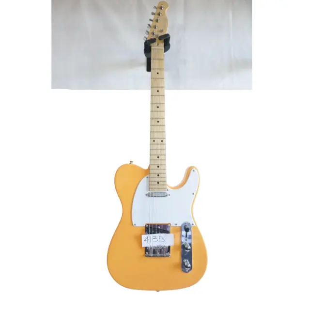 BUDGET Quincy Tele Style Electric Guitar T Shape BUTTERSCOTCH value bargain deal
