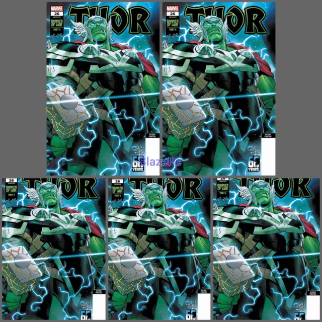 Thor #26 2nd Print Variant Bundle Options Coccolo Marvel Cates 2022 NM