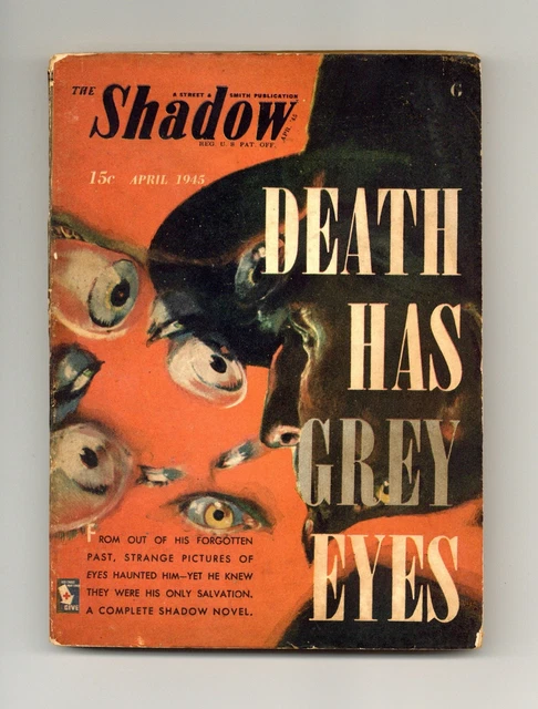 Shadow Pulps SHADOW PULP VOL. 49 #2 VG- 3.5 1945 £43.91 - PicClick UK