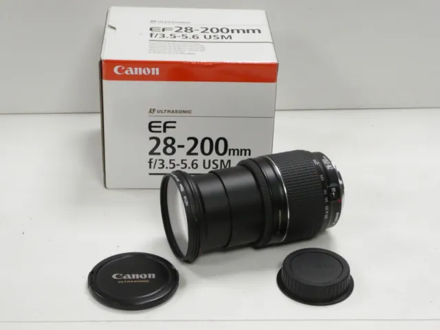 Canon Ultrasonic - EF 28-200mm f3.5-5.6 USM Lens for Canon EF Mount Cameras - I2