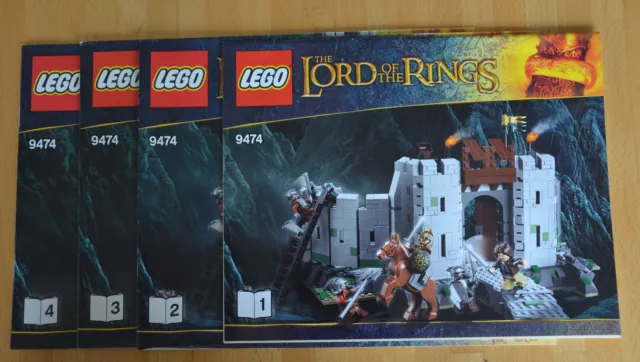 Lego LOTR Herr der Ringe Helms Klumm 9474 vollständig  OHNE FIGUREN!!!