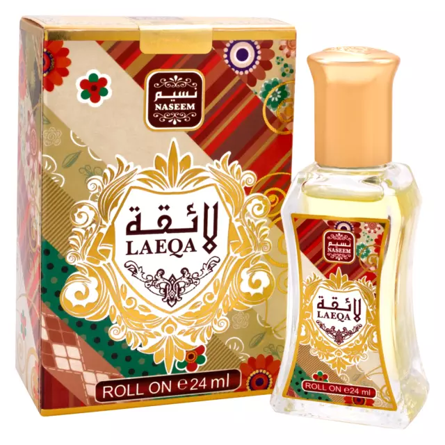 LAEQA Perfume Oil Non Alcoholic Fresh Fruity Oriental Woody Women Parfum Naseem