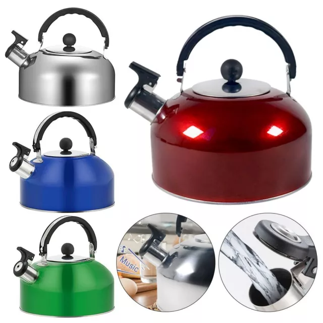 Restaurant Teakettle Stove Gas Water Kettle Whistling Kettle Teapot for Trips