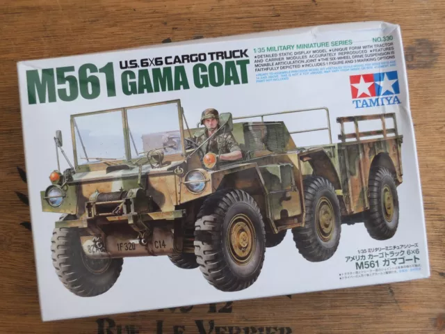 TAMIYA 35330 - US M561 GAMA GOAT 6x6 CARGO TRUCK - 1/35 MODEL KIT