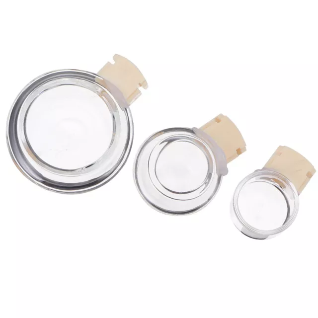 1 Set small transparent dish reptiles of bird cage feeders Birdcage Accessories