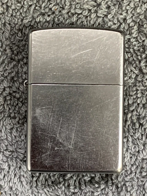 Genuine Zippo 2021 Brushed Chrome Lighter