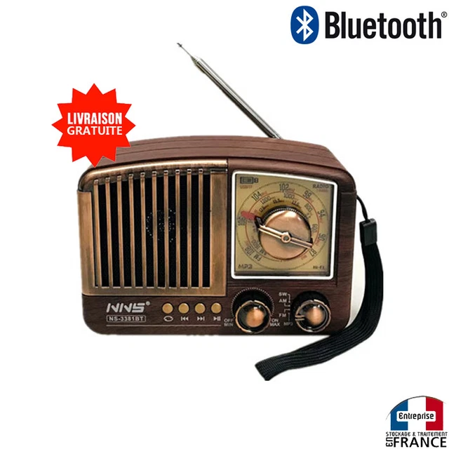 Radio Sony ICF-M770SL 3 Bandes FM/SW/LW - Synthétiseur PLL - Avec Petit Défaut