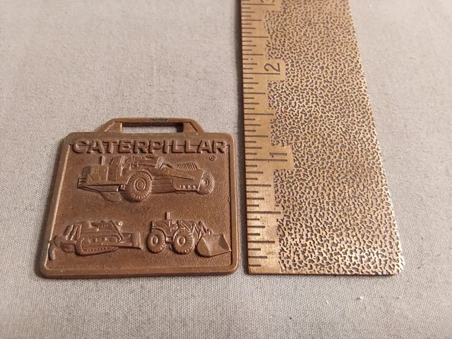 Watch Fob Caterpillar Cat Tractor Earth Mover Foley Machinery