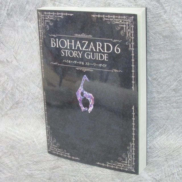 BIOHAZARD 6 Resident Evil Story Guide Art Storyboard Fan Book PS3 2013 CP*