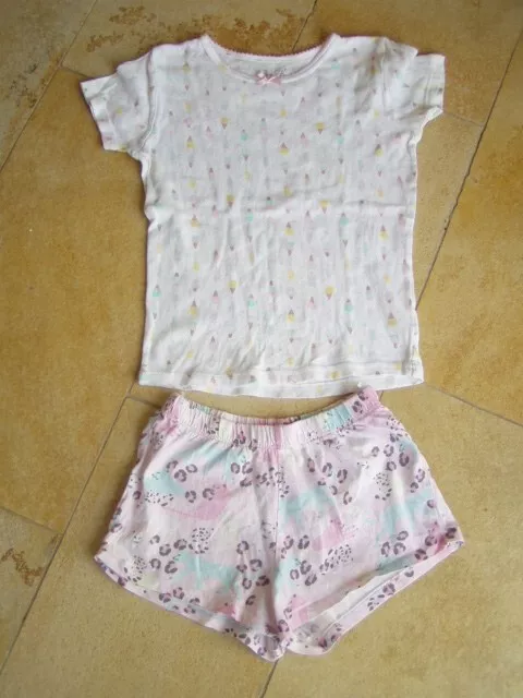 * Süßes Shorty Pyjama René Rofé Gr. 140 - Girlies *