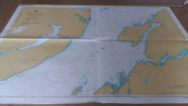 1985 Admiralty Nav. Map: 2387: Firth Of Lorne Northern Part