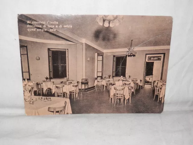 Vecchia cartolina foto d epoca di Guardia Piemontese Terme Cosenza Luigiane sala