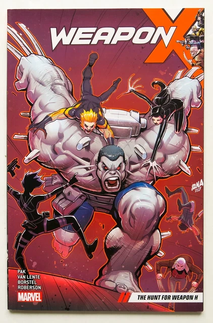 Weapon X Vol. 2 The Hunt for Weapon H Marvel Graphic Novel Comic Book